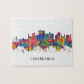 Casablanca Marokko Skyline Legpuzzel (Horizontaal)