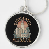 Casablanca Marokko Sleutelhanger (Voorkant)
