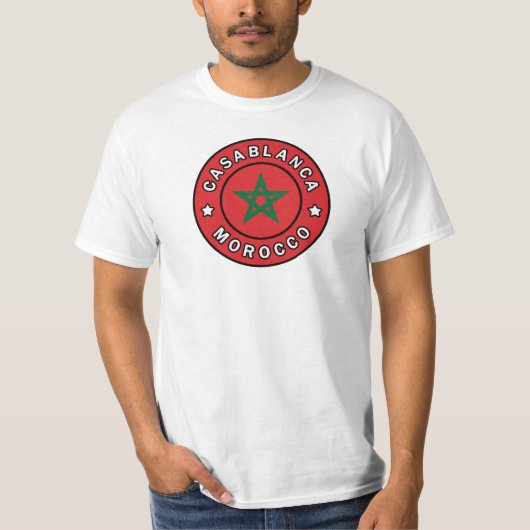 Casablanca Marokko T-shirt (Voorkant)