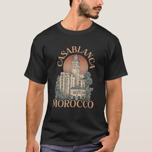 Casablanca Marokko T-shirt (Voorkant)