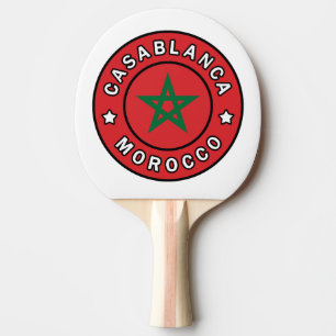 Casablanca Marokko Tafeltennisbatje
