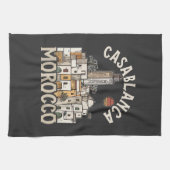 Casablanca Marokko Theedoek (Horizontaal)