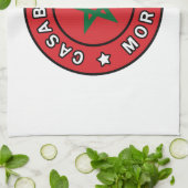 Casablanca Marokko Theedoek (Gevouwen)