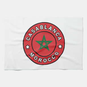 Casablanca Marokko Theedoek