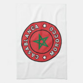 Casablanca Marokko Theedoek (Verticaal)