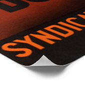 Casablanca Marokko Vintage Travel Poster (Hoek)