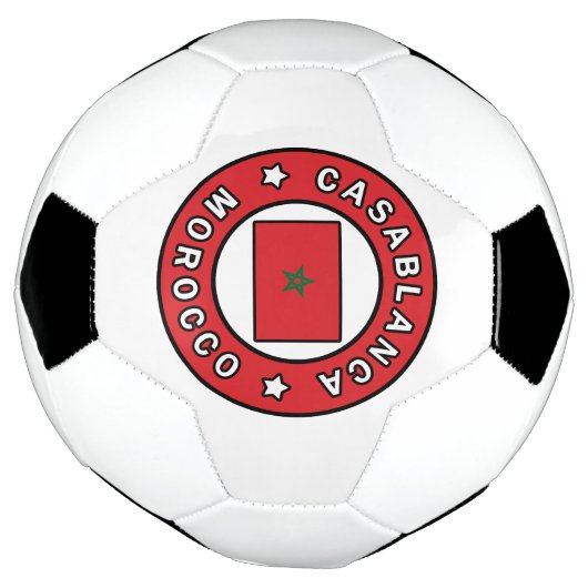 Casablanca Marokko Voetbal (Gedraaid)