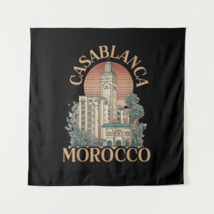 Casablanca Marokko Wandkleed