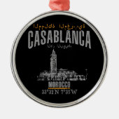 Casablanca Metalen Ornament (Voorkant)
