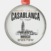 Casablanca Metalen Ornament (Voorkant)