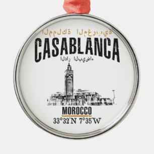 Casablanca Metalen Ornament