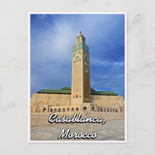 Casablanca Mosque Briefkaart