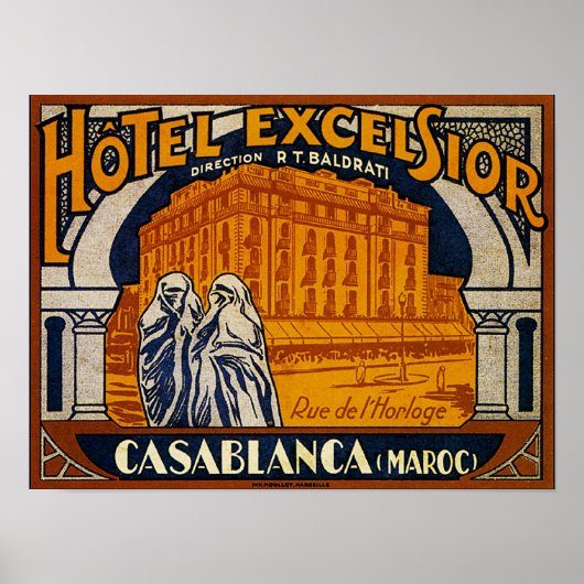  Casablanca Poster (Voorkant)