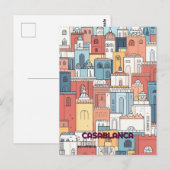 Casablanca Reizen Briefkaart (Voorkant / Achterkant)