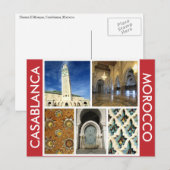 casablanca scènes briefkaart (Voorkant / Achterkant)