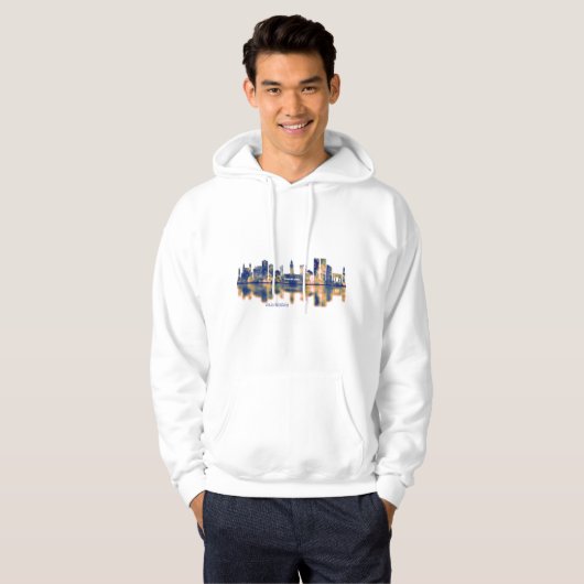 Casablanca Skyline Hoodie (Voorkant volledig)