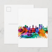 Casablanca Skyline Uitnodiging Briefkaart (Voorkant / Achterkant)