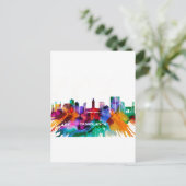 Casablanca Skyline Uitnodiging Briefkaart (Staand voorkant)