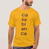 Casablanca T-shirt (Voorkant)