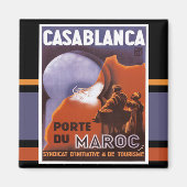 Casablanca Toerisme  magneet (Voorkant)