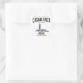 Casablanca Vierkante Sticker (Tas)