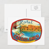 CasablancaHotel Briefkaart (Voorkant / Achterkant)