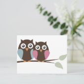 Casal Apaixonado Briefkaart (Staand voorkant)