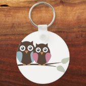 Casal Apaixonado Sleutelhanger (Voorkant)