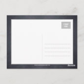 Casamento colagem riscado obrigado cartão briefkaart (Achterkant)