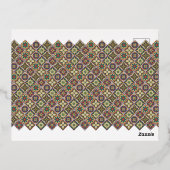 Casamiento De Mia&Stuart Folie Uitnodiging Briefka (Achterkant)