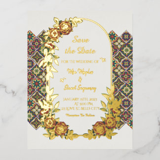 Casamiento De Mia Y Stuart Folie Uitnodiging Briefkaart