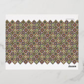 Casamiento De Mia Y Stuart Folie Uitnodiging Briefkaart (Achterkant)