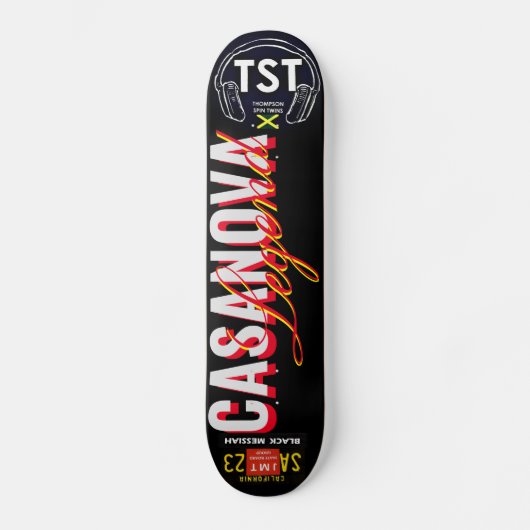 CASANOVA LEGEND Skateboard (Voorkant)