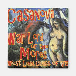 Casanova War Heer van de Mores WLHS Magneet