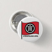 CASAPOUND CASA POUND ITALIA RONDE BUTTON 3,2 CM (Voorkant /achterkant)