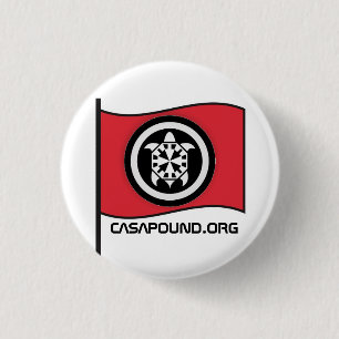 CASAPOUND CASA POUND ITALIA RONDE BUTTON 3,2 CM