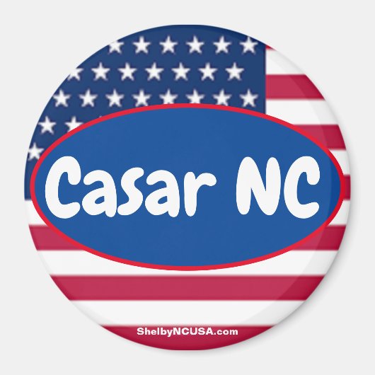 Casar NC Patriottische magneet (Voorkant)