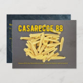 Casarecce 88 Italienisches Restaurant Rezept zutat Briefkaart (Voorkant / Achterkant)