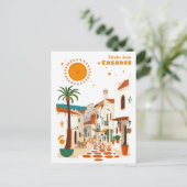 Casares spanje vakantie Málaga Briefkaart (Staand voorkant)