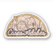 Casas Adobes, Arizona Sticker (Voorkant)