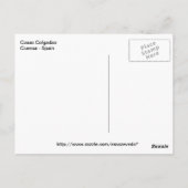 "Casas Colgadas" Cuenca Briefkaart (Achterkant)