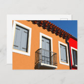 Casas en Venecia Briefkaart (Voorkant / Achterkant)