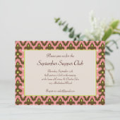 Casbah Uitnodiging (Staand voorkant)