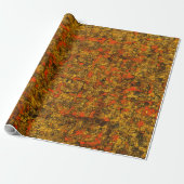 Casca de árvore virtual, com ton levend koraal cadeaupapier (Uitgerold)