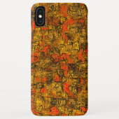 Casca de árvore virtual, com ton levend koraal Case-Mate iPhone case (Achterkant)