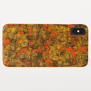 Casca de árvore virtual, com ton levend koraal Case-Mate iPhone case