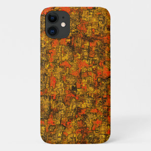 Casca de árvore virtual, com ton levend koraal Case-Mate iPhone case