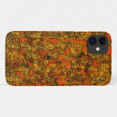 Casca de árvore virtual, com ton levend koraal Case-Mate iPhone case (Achterkant (horizontaal))