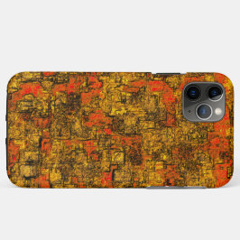 Casca de árvore virtual, com ton levend koraal Case-Mate iPhone case