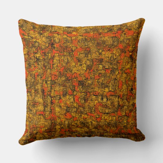 Casca de árvore virtual, com ton levend koraal kussen (Achterkant)